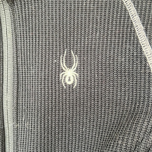 Spyder black fleece inside gorgeous sweater - Picture 4 of 8